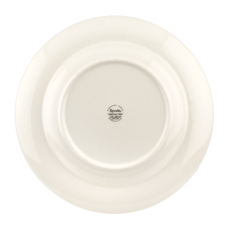 Spode Christmas Tree Tartan Salad Plate 7.75"