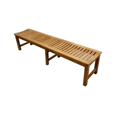 Classic Teak Picnic Bench by Highland Dunes