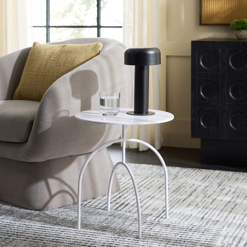 Table d'appoint Ronin, Blanc