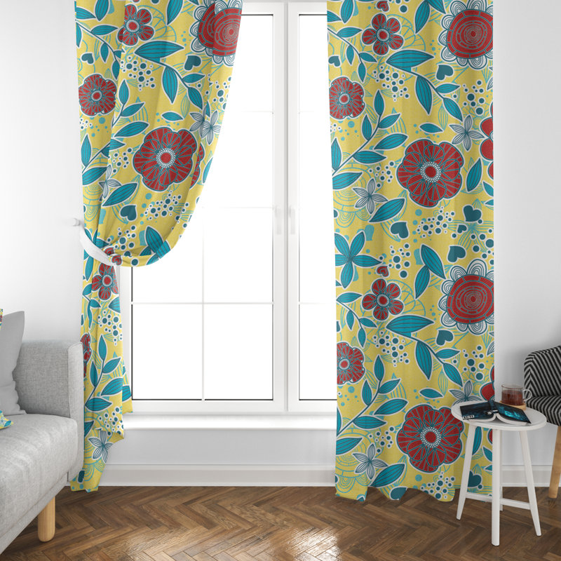 Paire de rideaux obscurcissant en polyester Draeger, L 40 po x H 82 po
