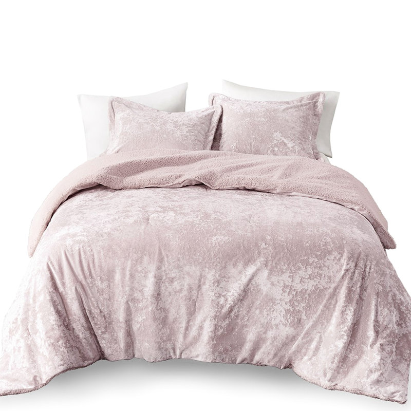 Édredon réversible - double / grand, velours doux et luxe
