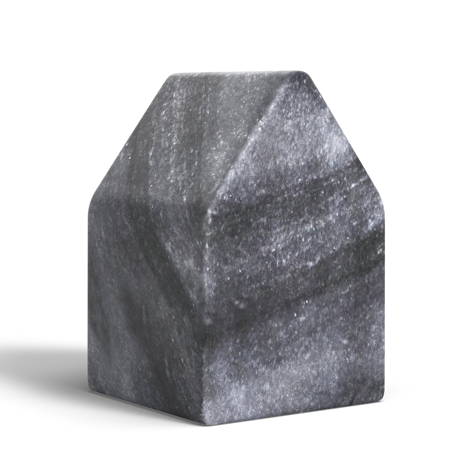 Adalynn Genuine Marble Sculpture, 2.25" H x 1.5" W x 1.5" D, Gray