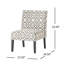 Chaise d'appoint rembourrée