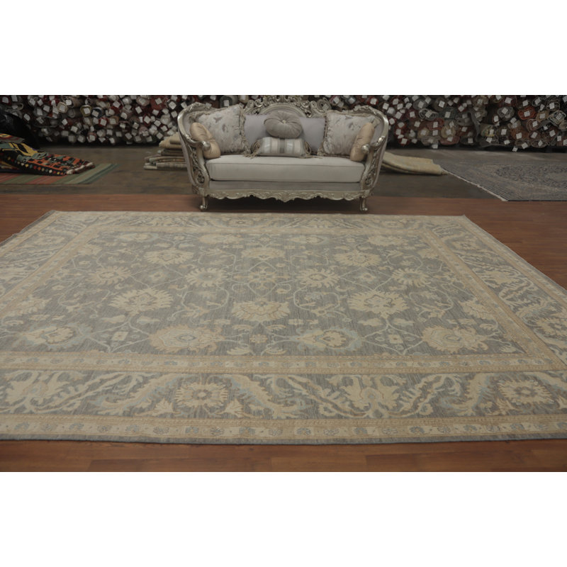 Tapis à motif floral Oushak All-Over