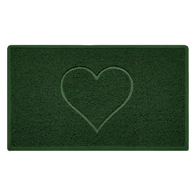 Non-Slip No Pattern Doormat, Brown, 45cm W x 75cm L