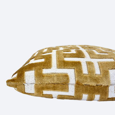 Myriad Velvet Throw Pillow Cover