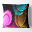 Abstrait fractal coloré - Coussin imprimé abstrait-29597945-29597948