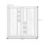 Garde-robe moderne et simple
