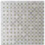 12" x 12" Marble Versailles Mosaic Wall & Floor Tile