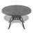 7-Piece All-Weather Cast Aluminum Dining Set, Include 6 Swivel Chairs And 47.24" Round Table With Black Frame-1162593592