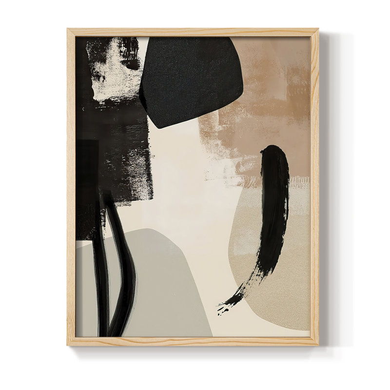 «Selective Arrangement II», reproduction encadrée - bois massif, H 30 po x l 24 po