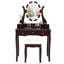 Ensemble coiffeuse et tabouret Craney-1575454763