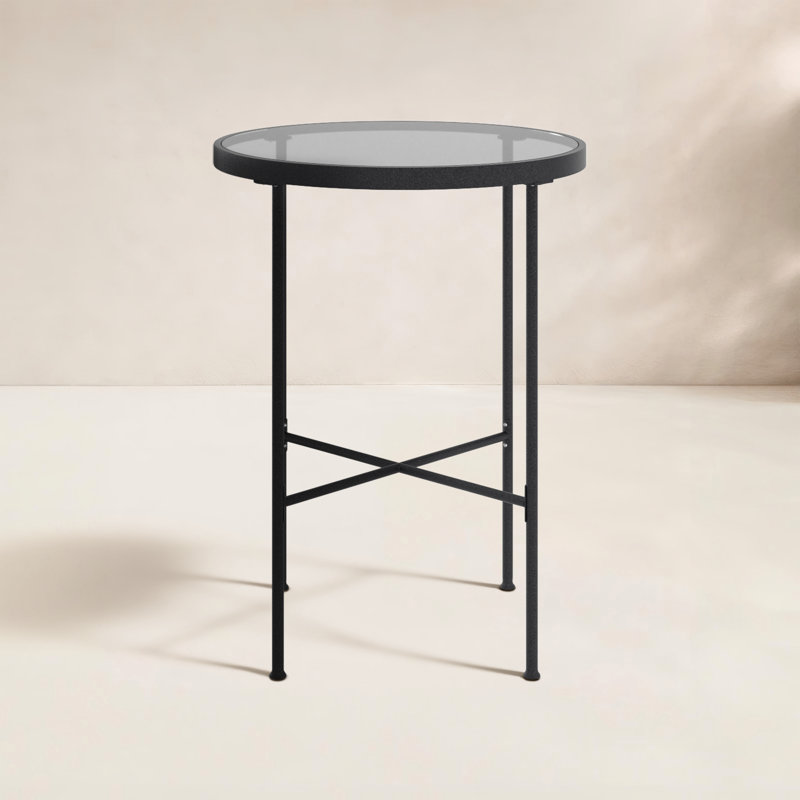 Provence Outdoor Round Bar Table