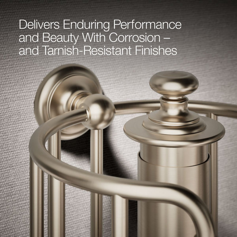 Artifacts® Toilet Tissue Carriage, Vibrant Brushed Bronze