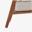 Fauteuil club 29,5 po Mid-Century
