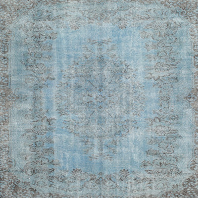 Tapis oriental bleu clair Kanagy