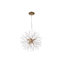 Modern 9-Light Firework Sunburst Sputnik Chandelier