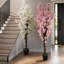 Plastic, Silk Artificial Arrangement in Planter-88443230