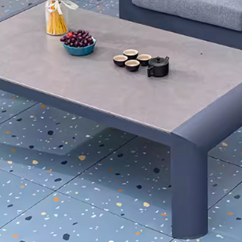 Table d'appoint d'extérieur Mulero, H 17,71 po x l 31,49 po x L 59,05 po