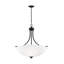 Luminaire suspendu à trois lumières Geary de Génération Lighting -1486611579-1486611583-1486611578