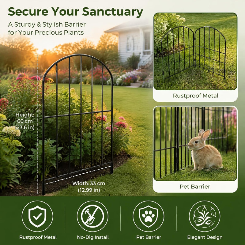 Metal Fence Static Pet Barrier