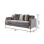 Canapé-lit de style moderne en bois taupe-1656919674