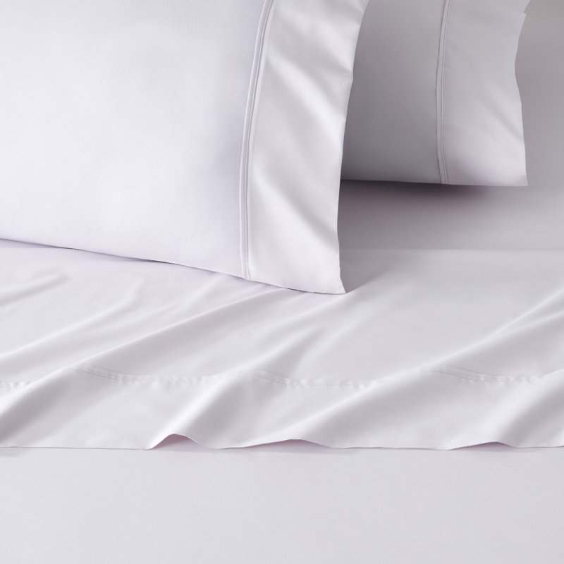 GAIAM Microfiber Cooling Wrinkle-Resistant Sheet Set, Orchid Tint, King Sheet Set with 4 Pillowcases
