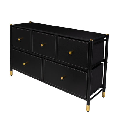 Naaz 39.45'' W 5 - Drawer Dresser