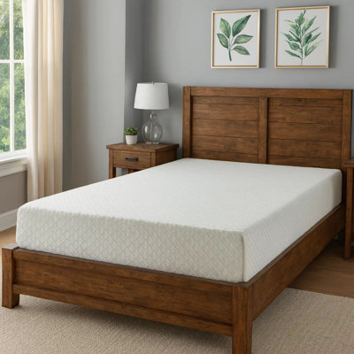 Jeny Mattress, Memory Foam, Stretch Cover, 10 Inch