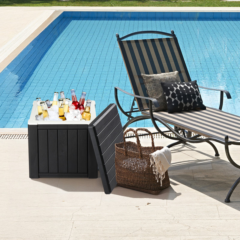 Winado 165 Quarts Ice Chest in Black