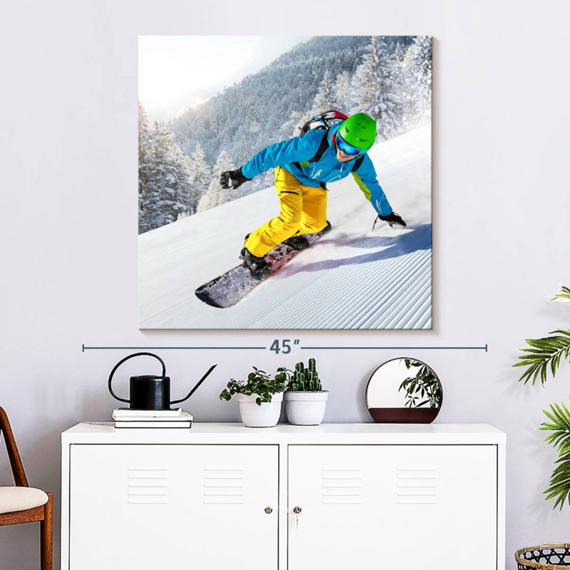 Planche à neige inclinée Sireci, H 33 po x l 33 po
