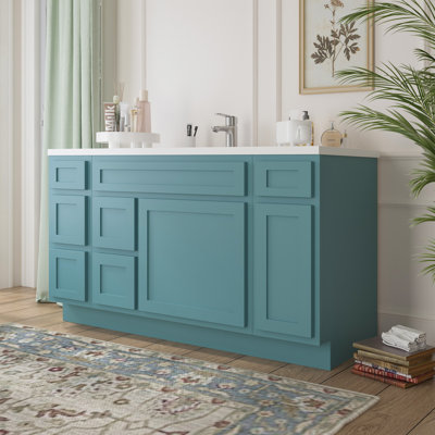 Base de meuble-lavabo simple 60 po seulement