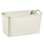 Wire Frame Wide Fabric Bin