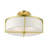 Charlieann Fabric Semi Flush Mount-54284035