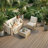  3-Piece Outdoor Furniture Set-497730543-497730541