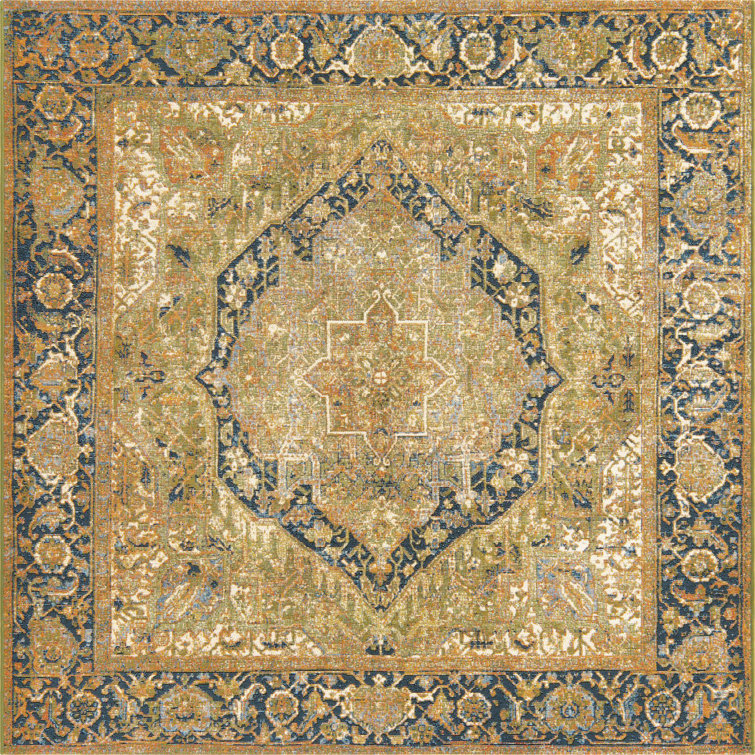 Green Nosara Indoor/Outdoor Traditional Rug