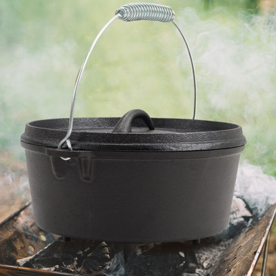 Garden Sanctuary 4.5L Cast Iron Soup Pot