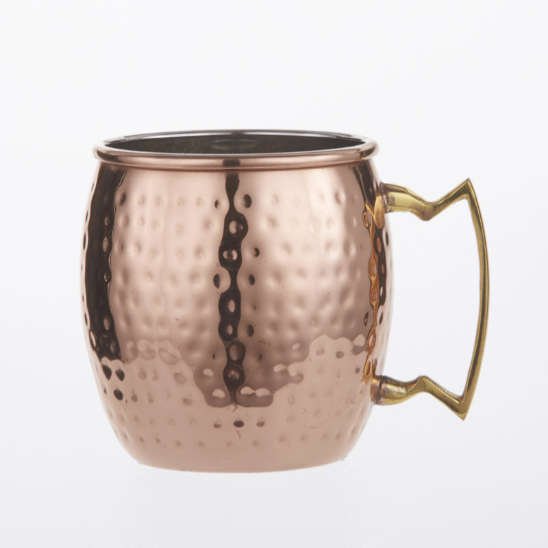 16oz. Copper Moscow Mule Mug Set