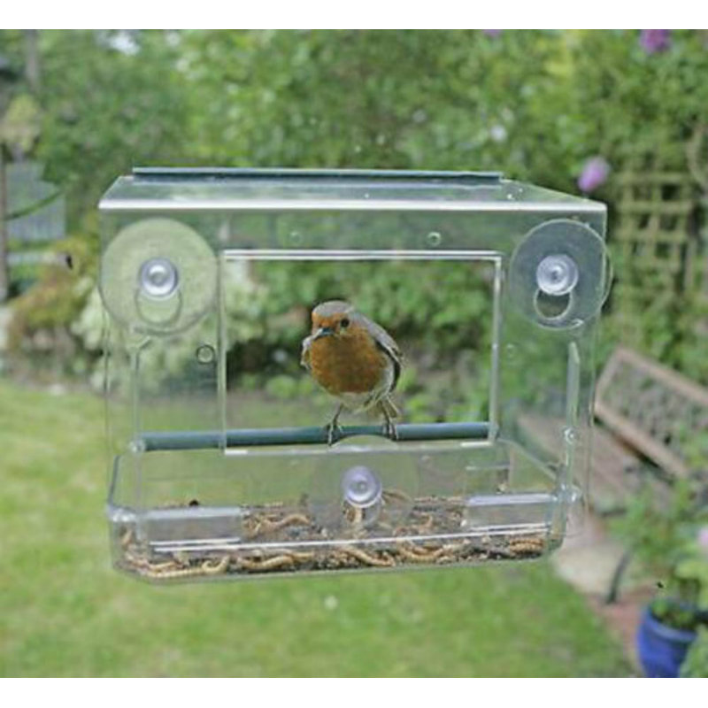 Water Resistant Window Decorative Bird Feeder