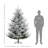 HOMCOM 7.5 Foot Artificial Christmas Tree-423092134
