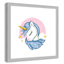 Impression sur papier Sparkly Unicorn-47848585-47848578