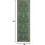 Tapis de couloir bohème floral de 2,4 m, antidérapant, lavable, doux, à motifs botaniques, pour la cuisine-2109541258