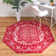 Tapis de style oriental rouge