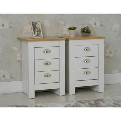 Nestora 40cm W Manufactured Wood Bedside Table
