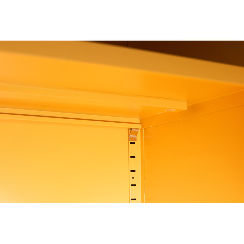 Une armoire de rangement en métal multifonctionnelle