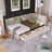 Upholstered Daybed with 2 Storage Drawers Twin Size Sofa Bed Frame No Box Spring Needed, Linen Fabric-1444304689