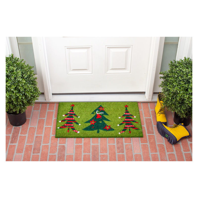 Tapis d'entrée antidérapant Kalmanovitz Trio, Rectangle 1 pi 5 po x 2 pi 5 po