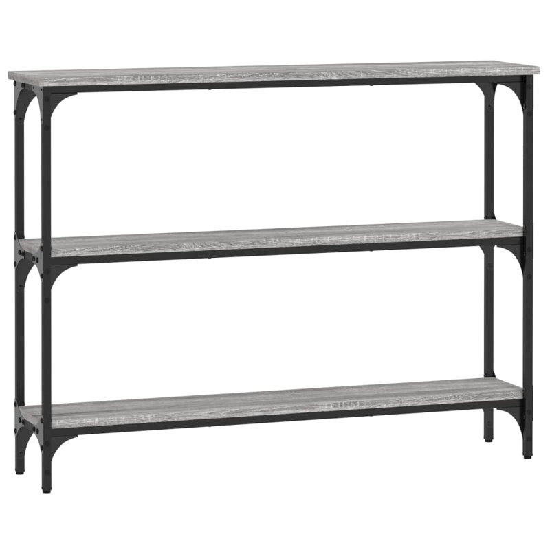 Console Table, 75cm H x 100cm W x 22.5cm D, Grey Sonoma