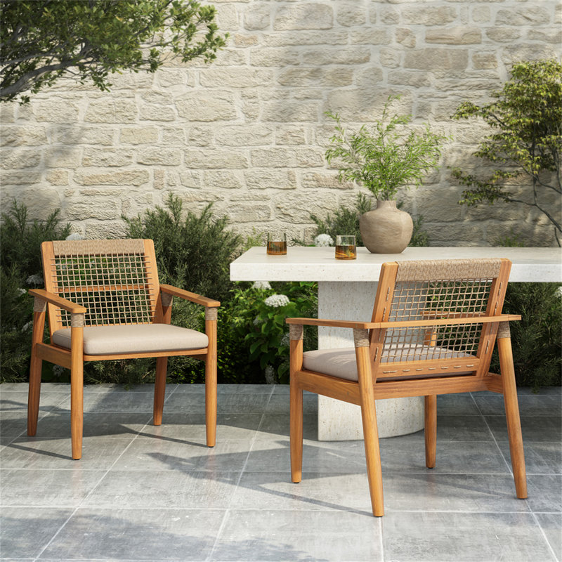 Outdoor Dining Chairs Set Of 2