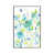 White Floater Framed